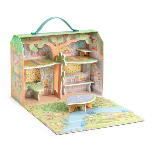 A Casa da Raposa na Floresta - Djeco Tinyly Sylvia