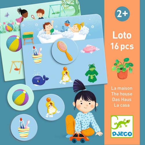 Jogo de Loto e Memória 30 peças