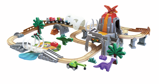 Conjunto Ferroviario Dinossauros - PRÉ VENDA