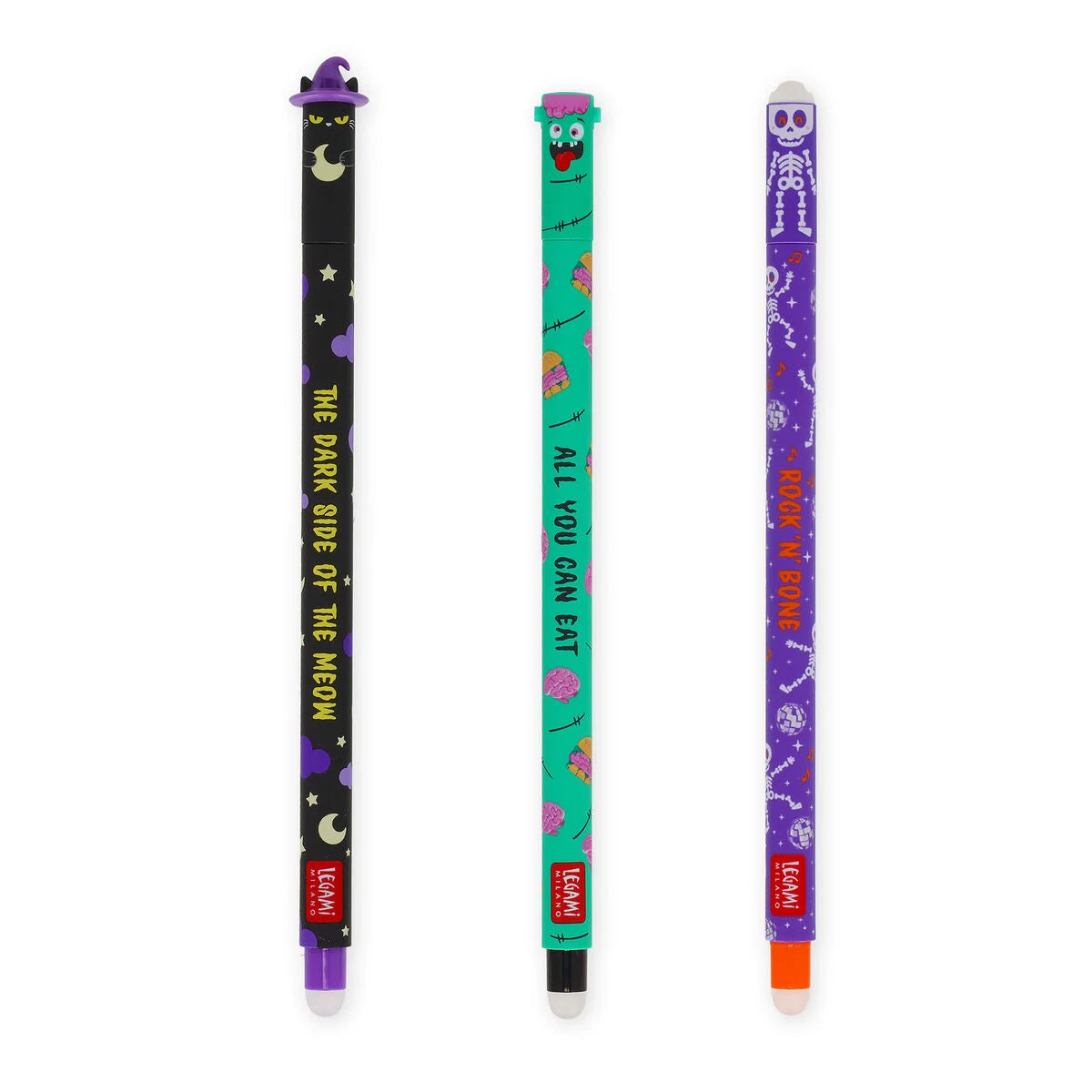 Conjunto de 3 Canetas de Gel apagáveis - The Boo Crew