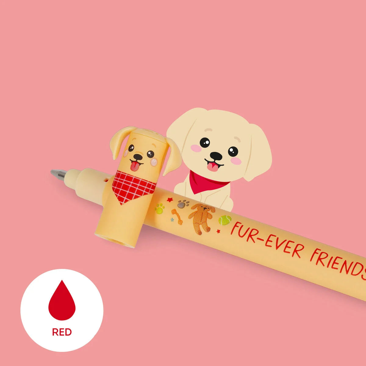 Conjunto de 3 Canetas Apagáveis - Fur-ever Friends