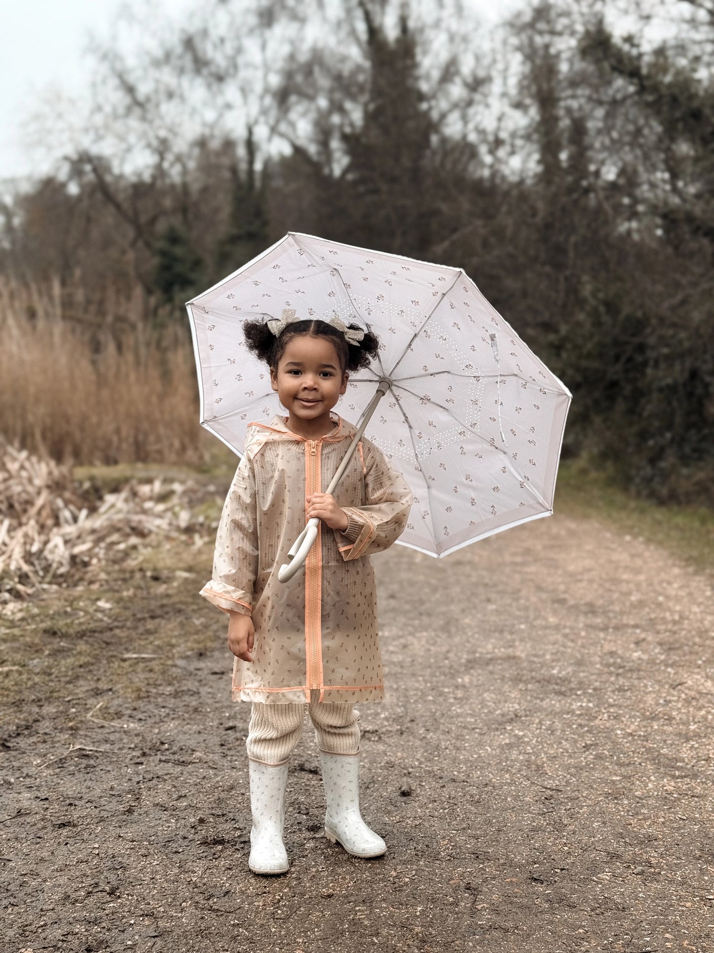 Capa de Chuva Flower Buds