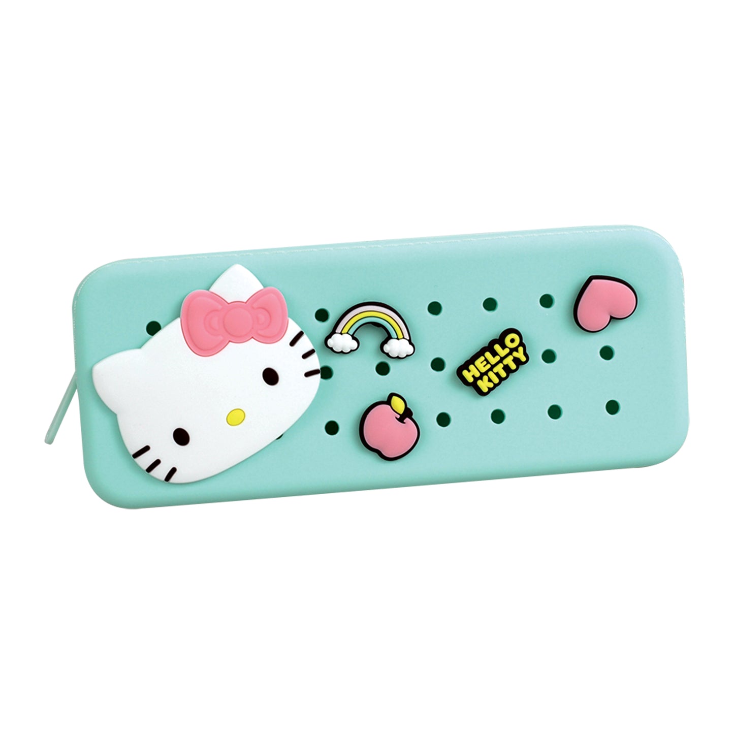 Estojo - HELLO KITTY - Silicone Pencil Case with pins