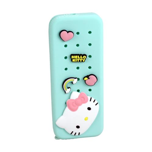 Estojo - HELLO KITTY - Silicone Pencil Case with pins
