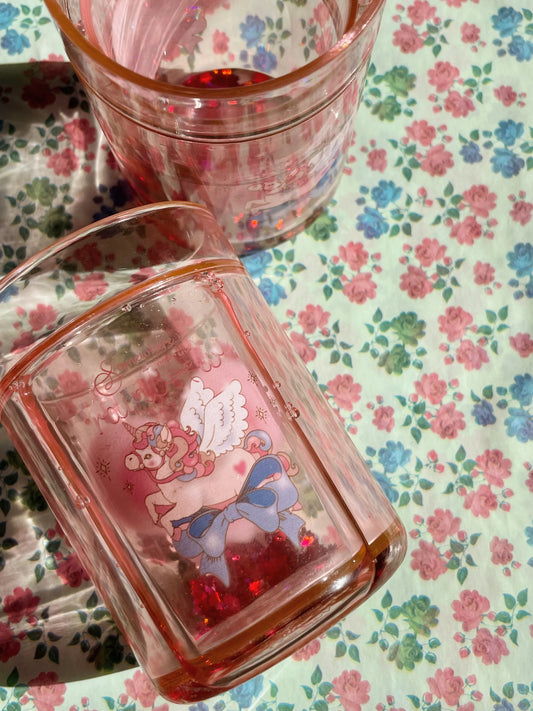 Copo de glitter - Over the Rainbow