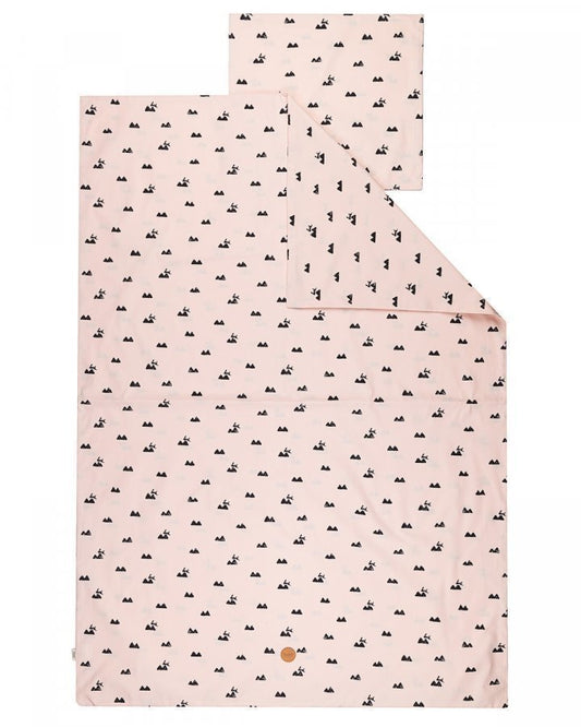 Roupa de Cama - Coelho Rosa