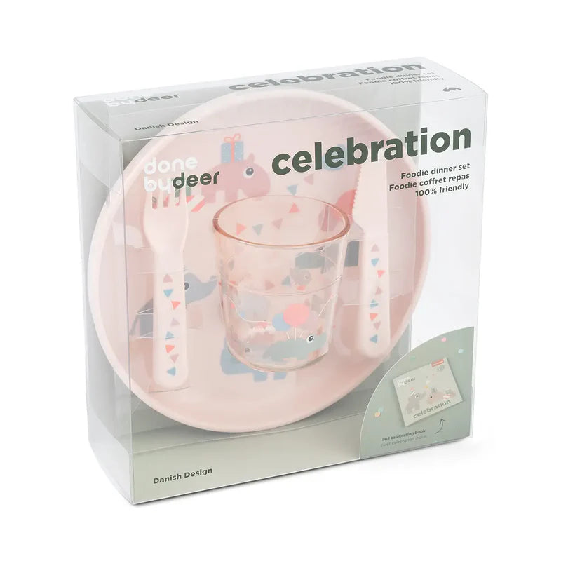 Conjunto de refeição - Celebration - Powder