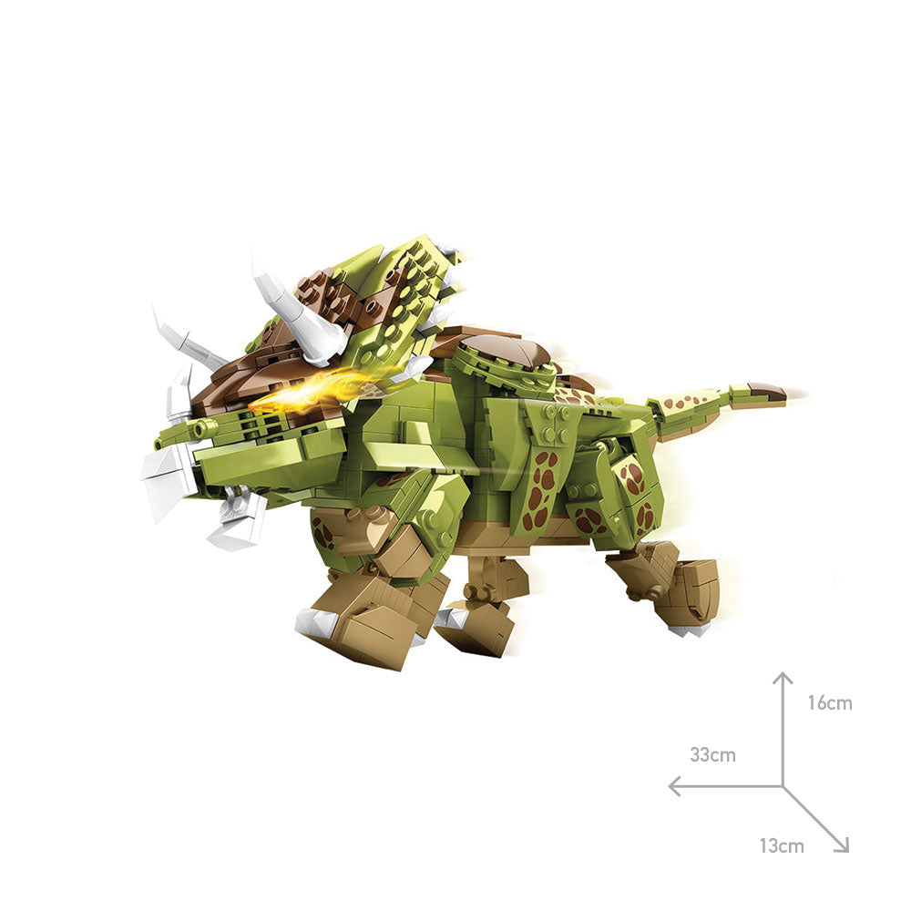 Dino Triceratops de Montar