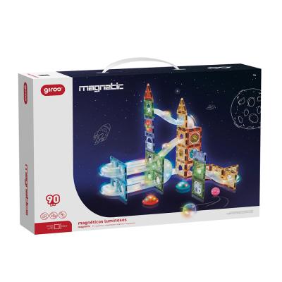 Magnetic Jogo Magnético Luminoso 90 Pcs