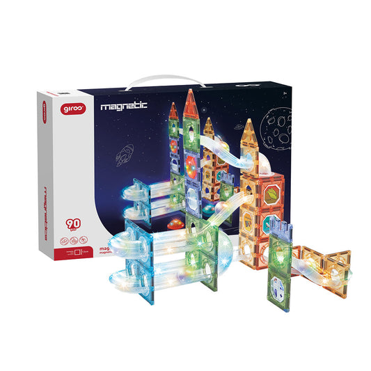 Magnetic Jogo Magnético Luminoso 90 Pcs
