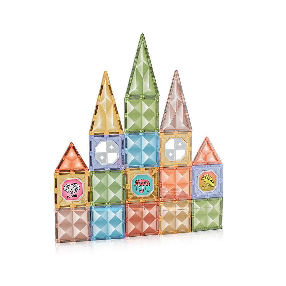 Magnetic jogo magnetico Diamond Shapes Game 31 pcs