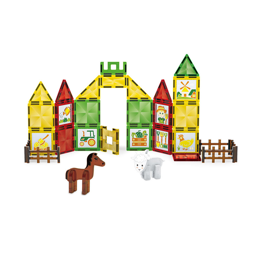 Magnetic Jogo Magnético A Quinta 46 pcs c/ 6 Marcadores