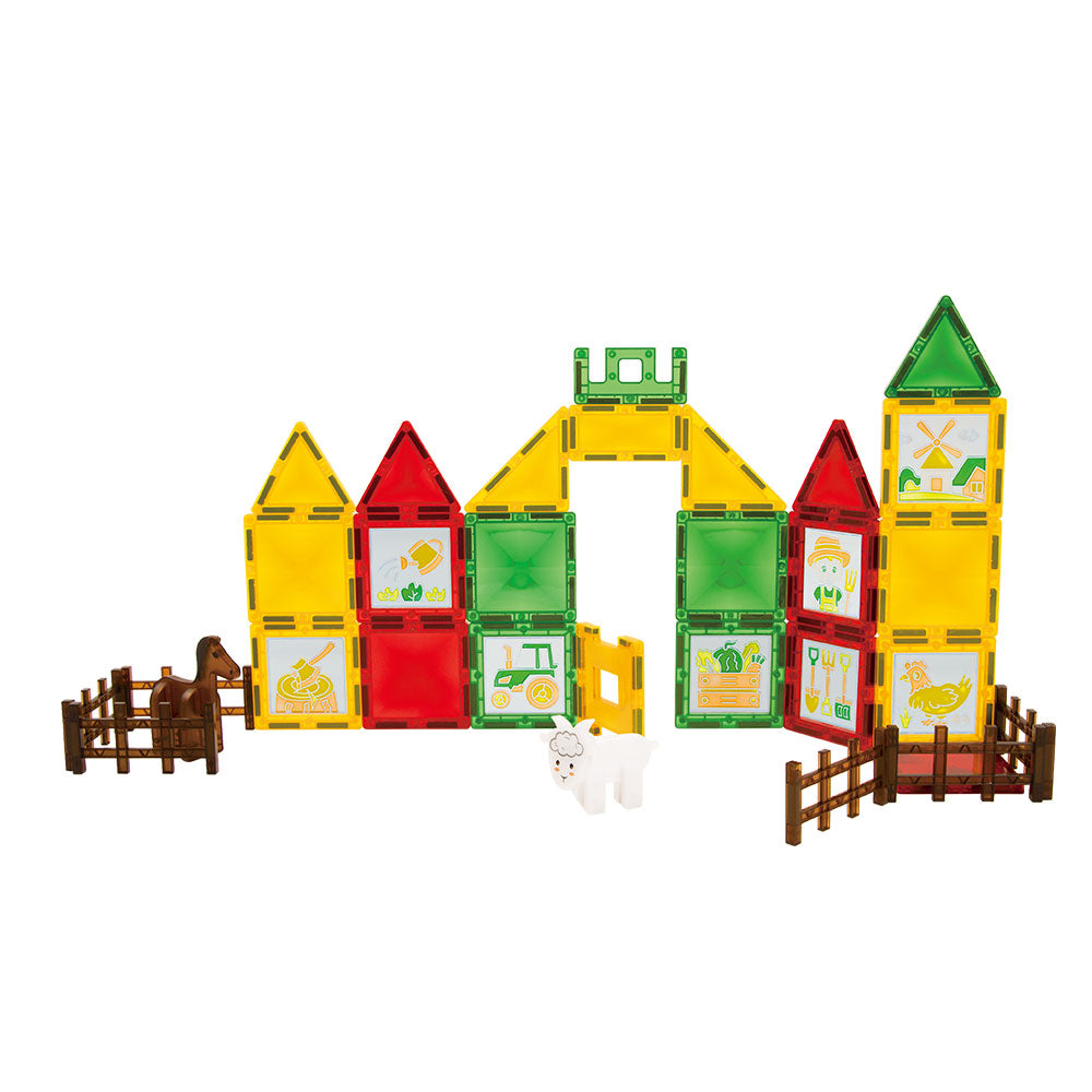 Magnetic Jogo Magnético A Quinta 46 pcs c/ 6 Marcadores