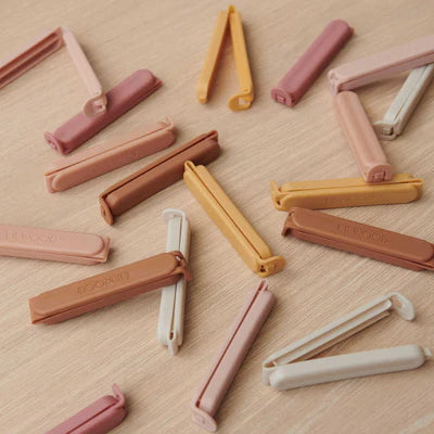 Clips para bolso Gonzo - Fauna Pink/Green Mix