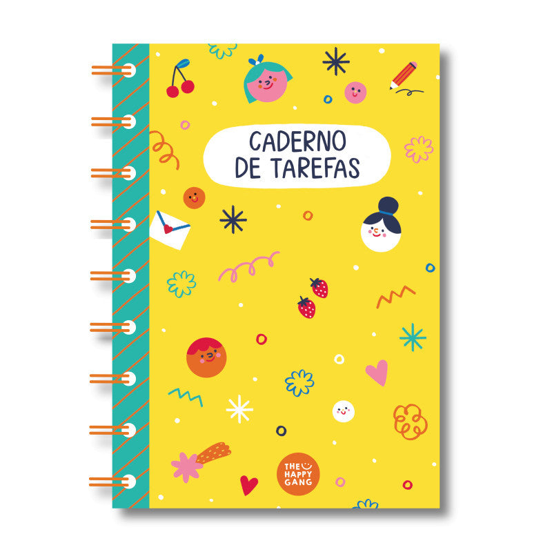 Caderno de tarefas -The Happy Gang