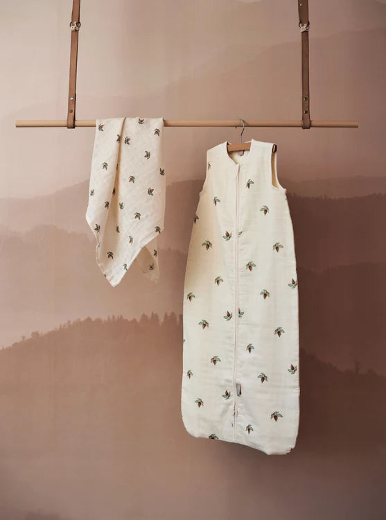 Musselina Swaddle 115x115cm - Rosehip