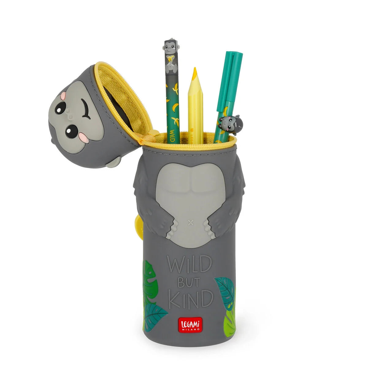 Estojo de silicone macio 2 em 1 - Gorila