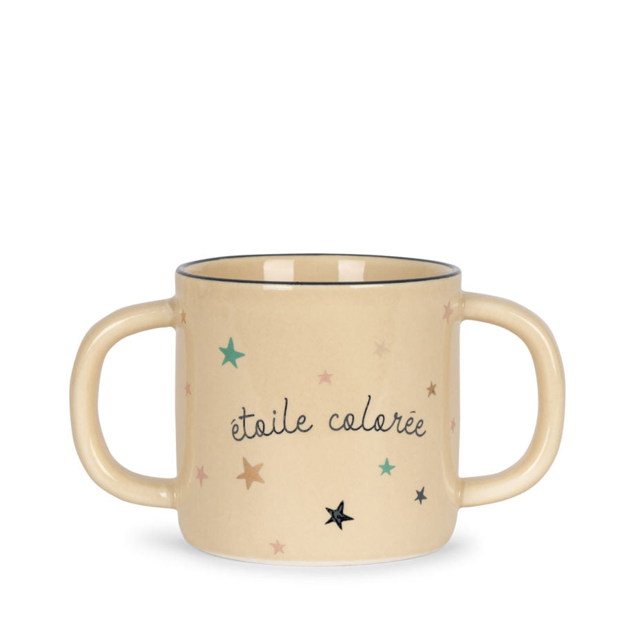Copo e tigela de cerâmica - Étoile Coloré