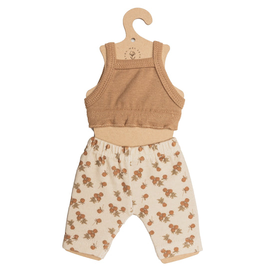 Roupa Bonecas Leggins Set Raspberry Bunchs