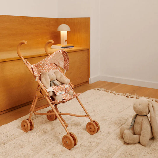 Elsie Doll Stroller - Mini leo / Tuscany rose