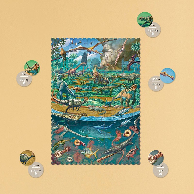 Mini Puzzle - DINOSAURS