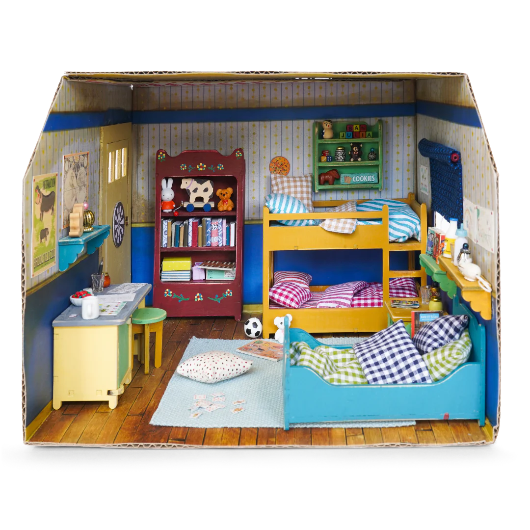 Assoalhada em cartão -  Quarto infantil - Sam & Julia