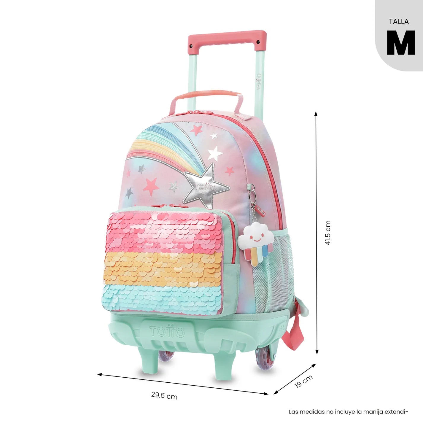 Trolley Escolar -  Rainbow Star