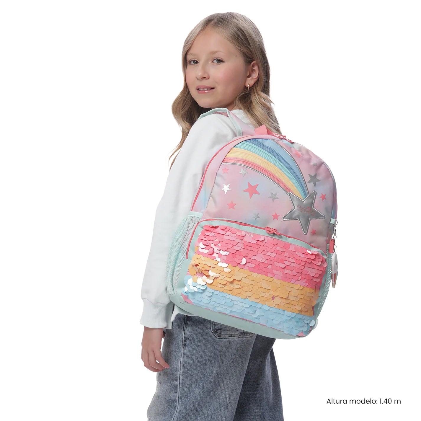Mochila Escolar -  Rainbow Star