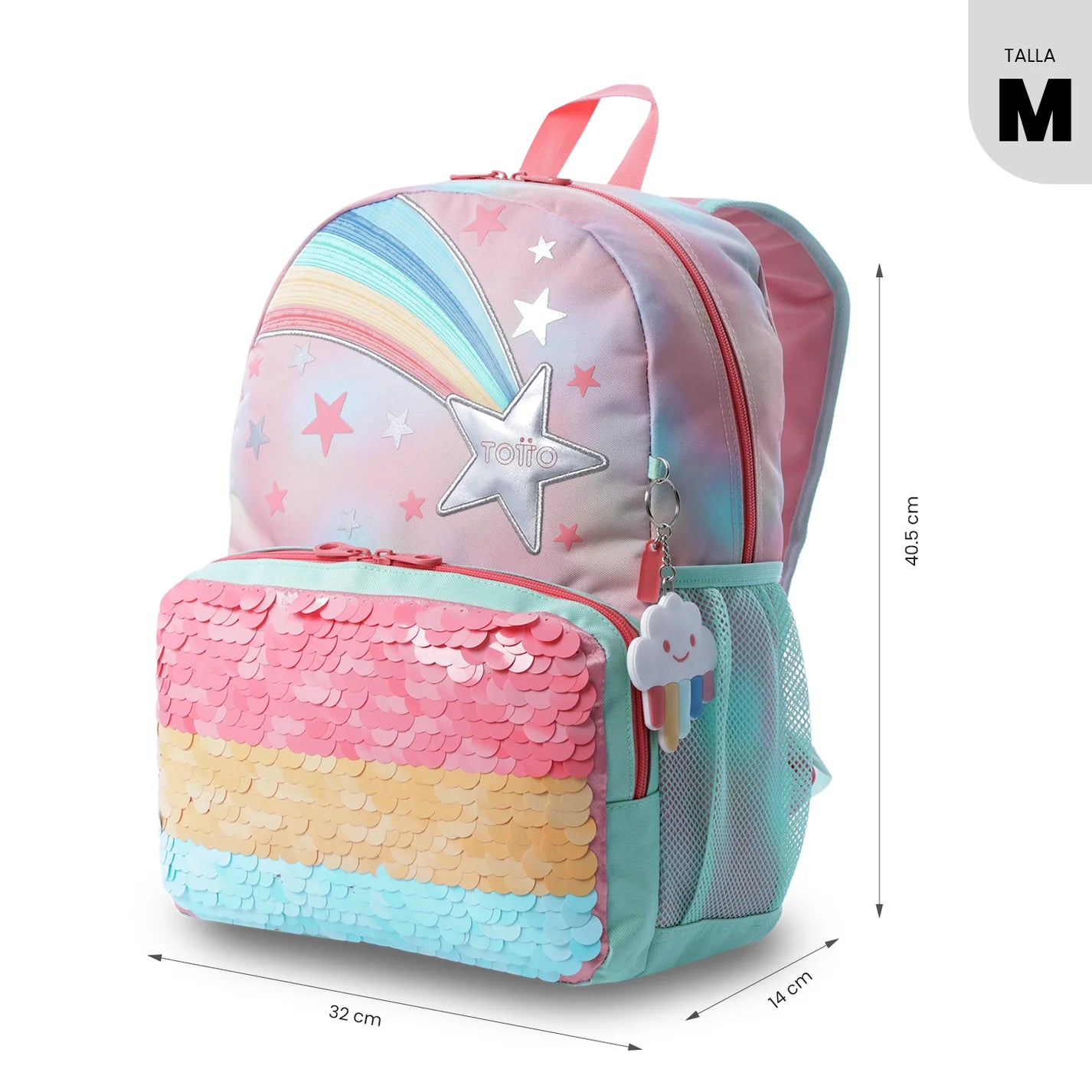 Mochila Escolar -  Rainbow Star