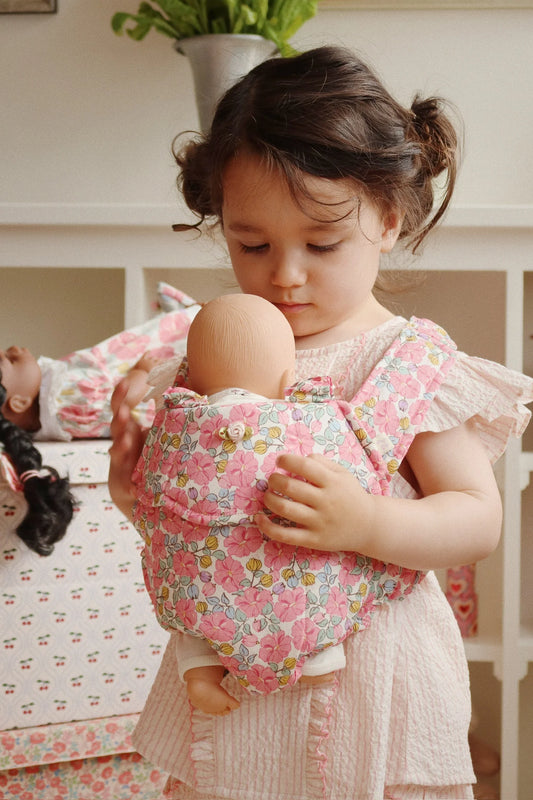 Marsúpio para Boneca - Rose Anglaise