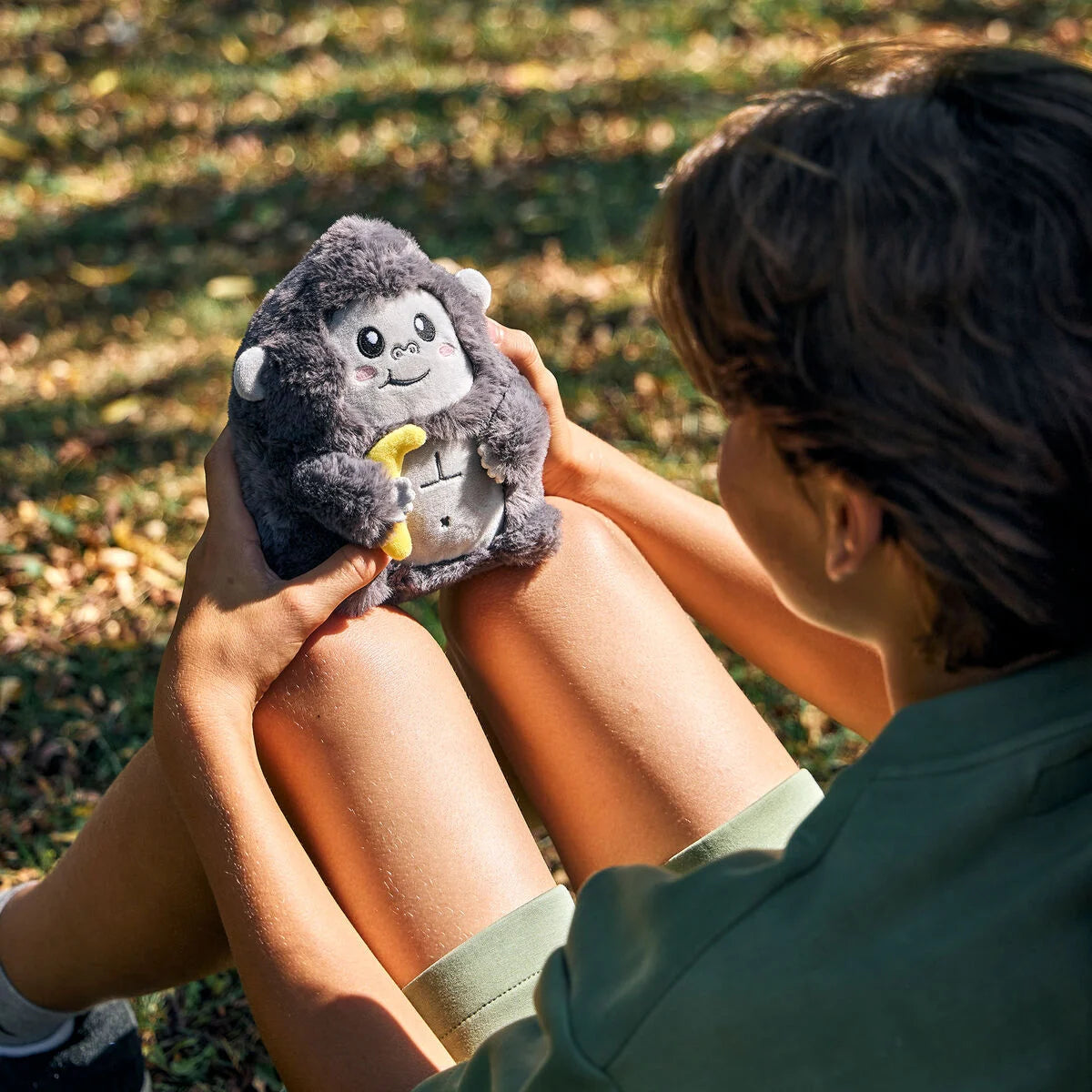 Gorila de Peluche - Miniatura Super Macia!