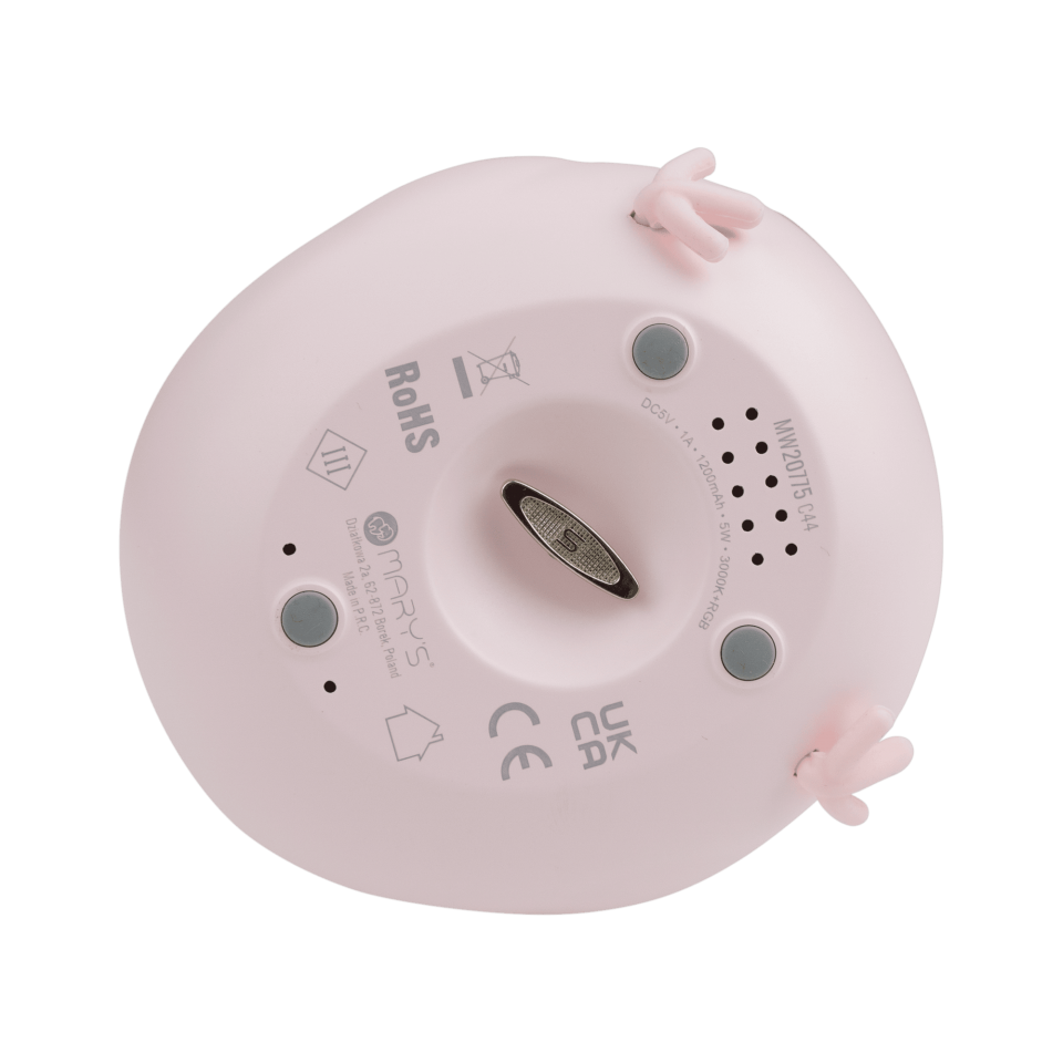 Caixa de Música com Led Unicórnio Rosa