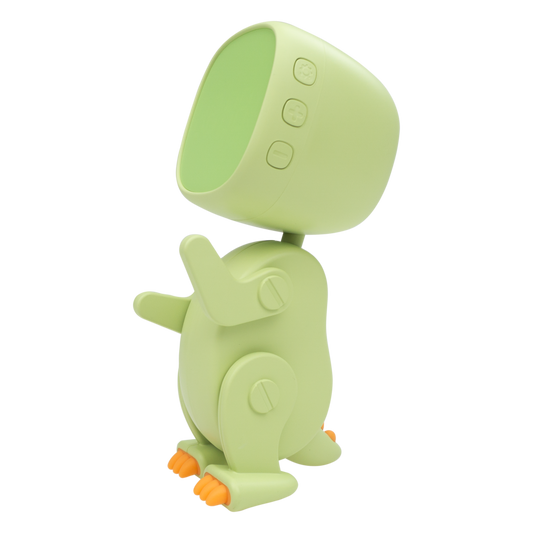 Despertador Dinossauro Robot Verde