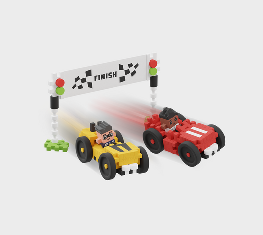 Pista de Corridas 80pcs - Mini Waffle City