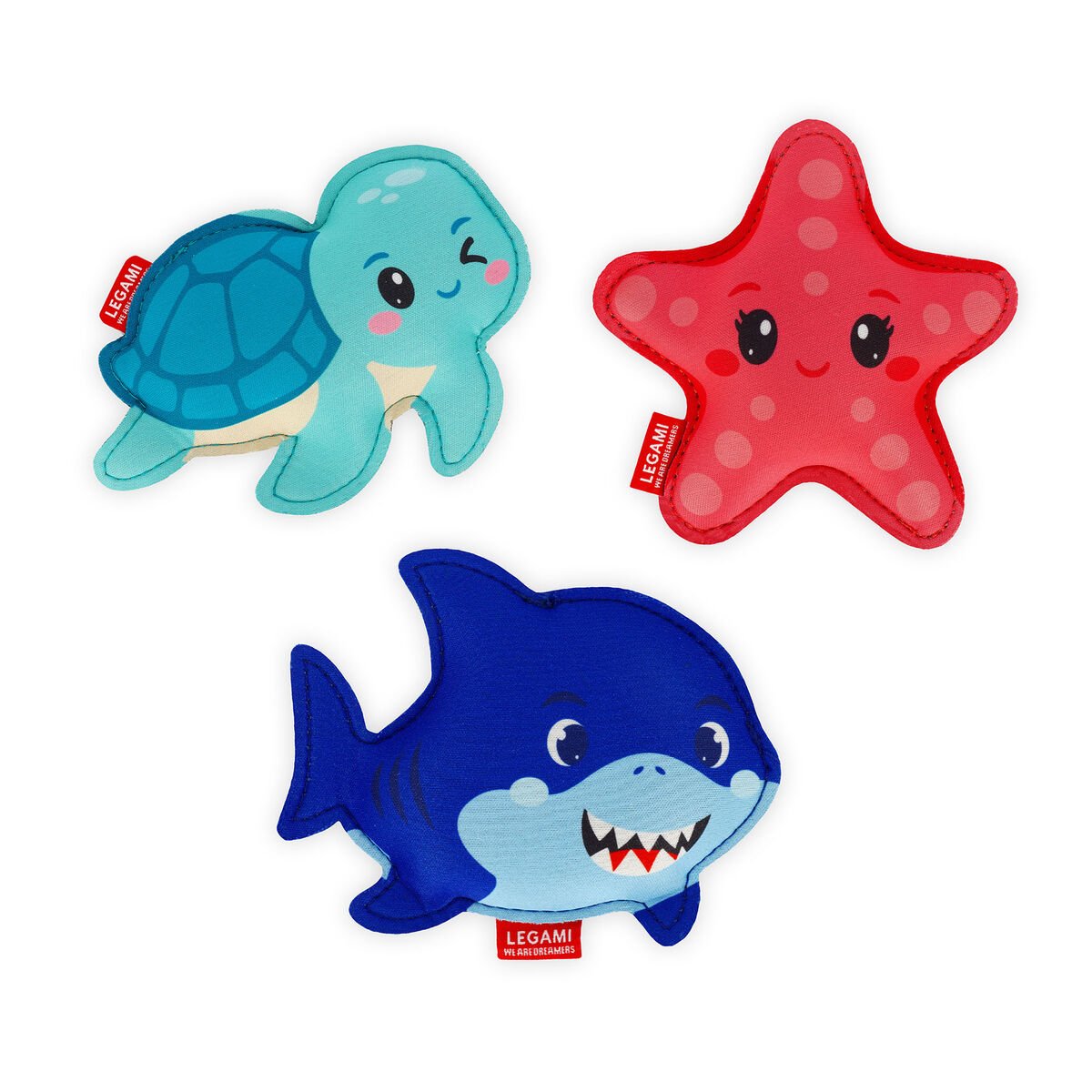 Conjunto de três brinquedos de mergulho