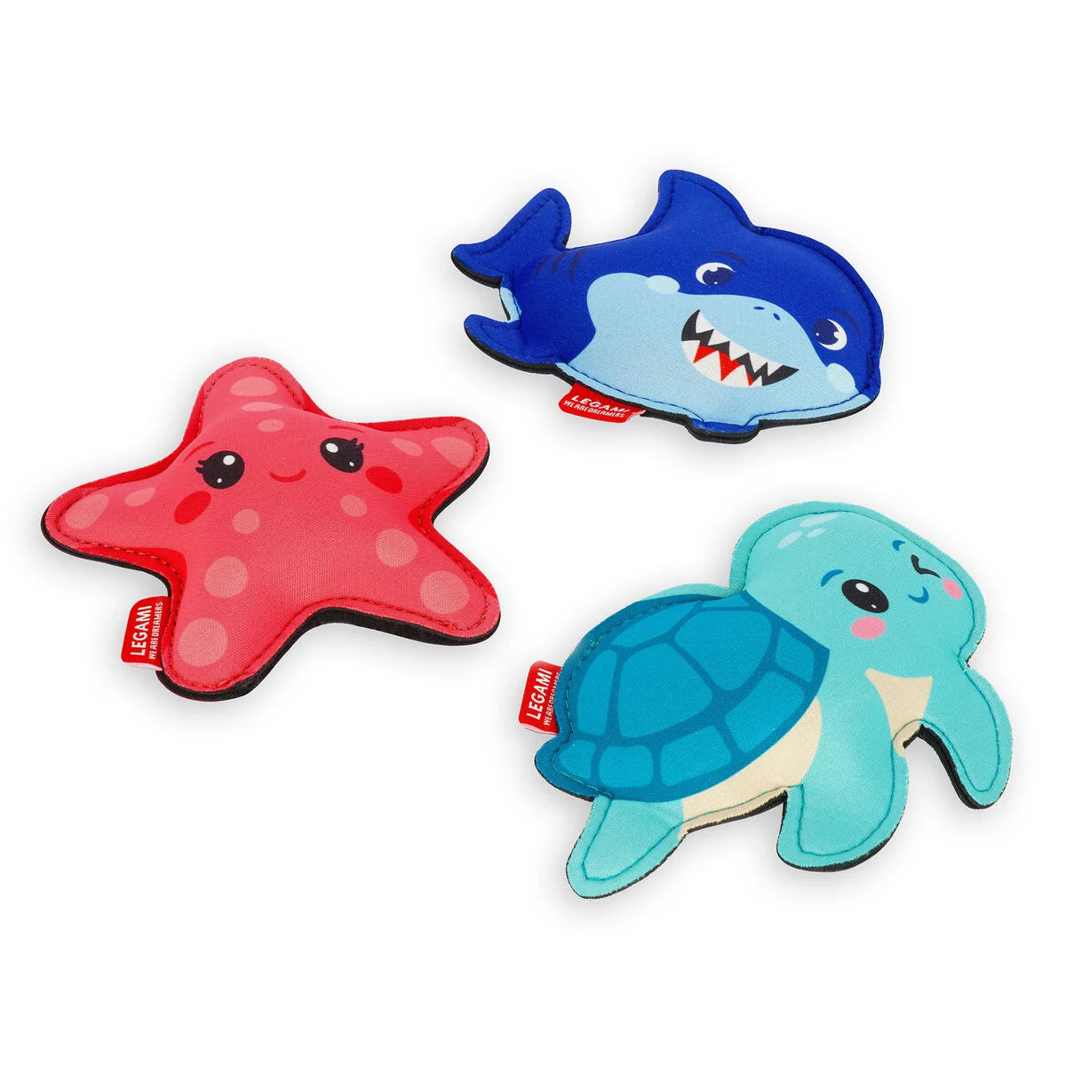 Conjunto de três brinquedos de mergulho