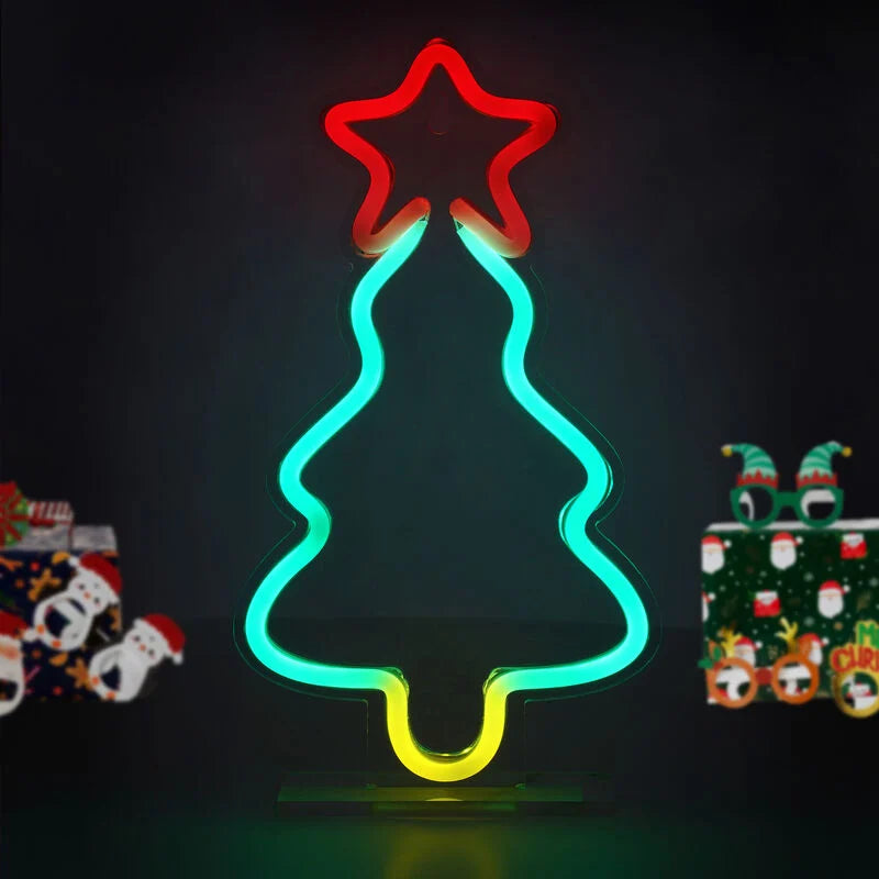 luz decorativa Neon - Árvore de Natal