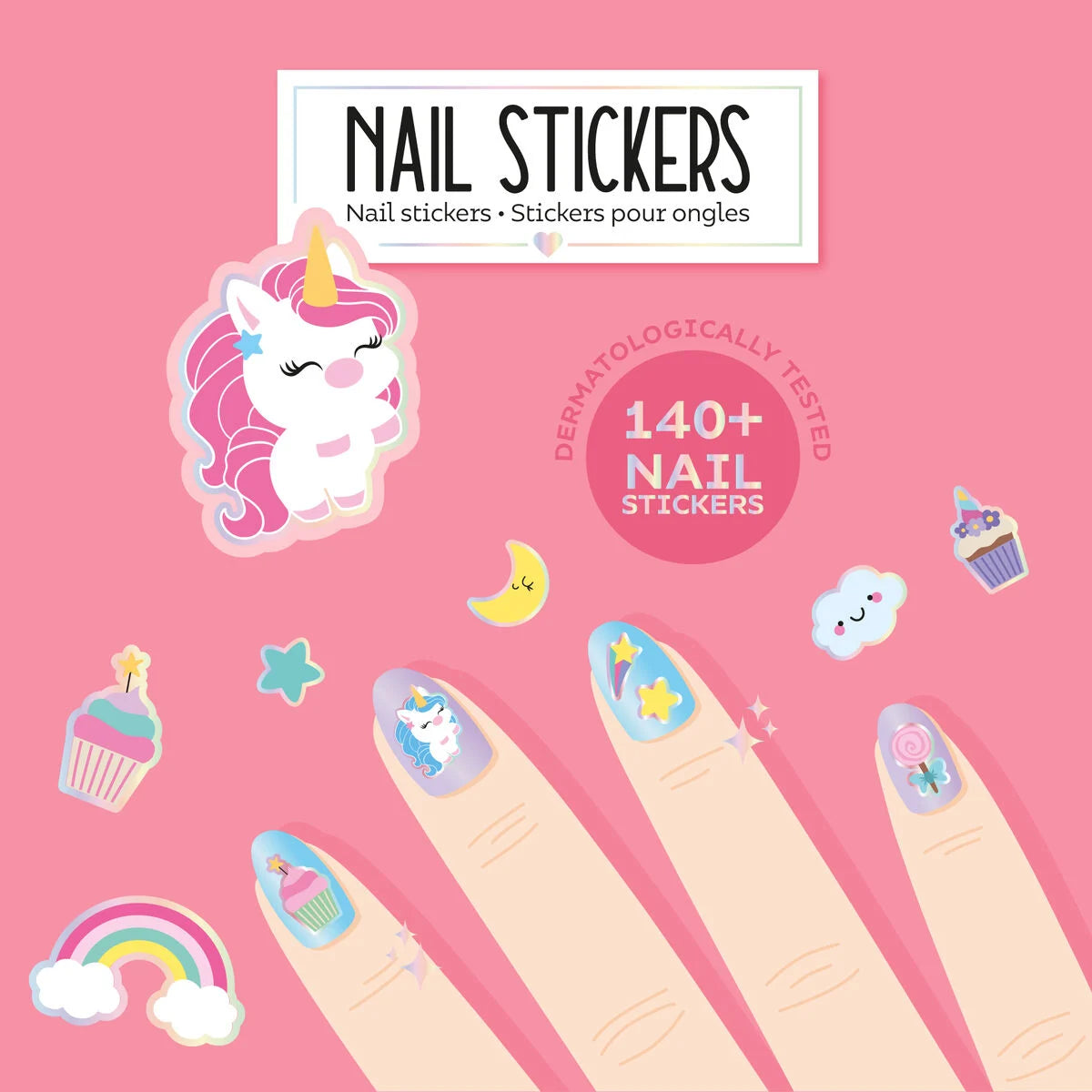 Autocolantes para Unhas - Unicórnio