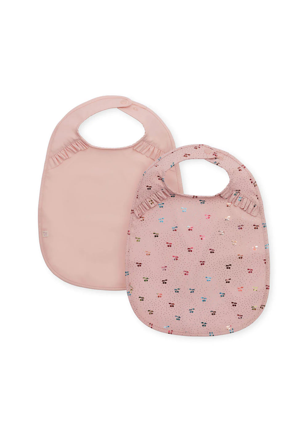 Babete dinner bib - Fairy Cherry / Cameo Rose