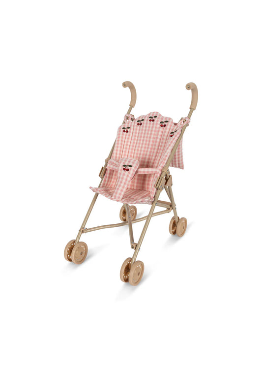 Carrinho de Bonecas - Powder pink check