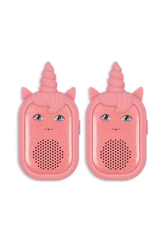 Walkie Talkies - Unicórnio com Glitter