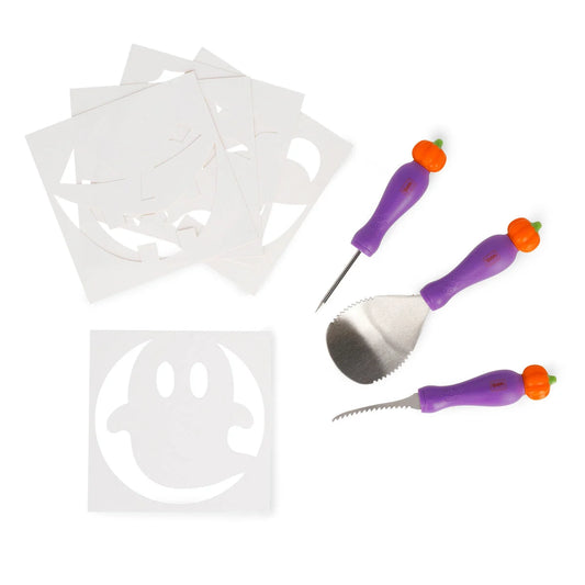 Kit de Escultura de Abóbora para Halloween - Esculpir e Assustar