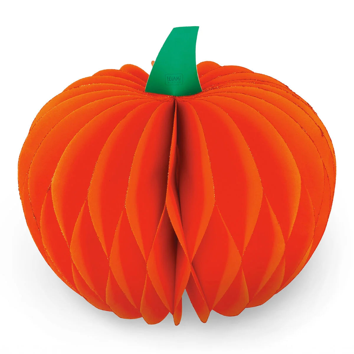 Abóbora de Halloween em papel dobrável - Que abóbora!