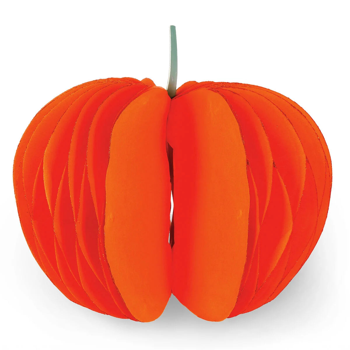 Abóbora de Halloween em papel dobrável - Que abóbora!