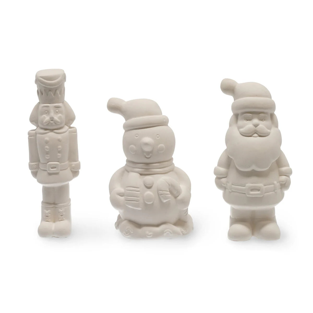 Kit decoração  bonecos de Natal - Pinte seu Natal