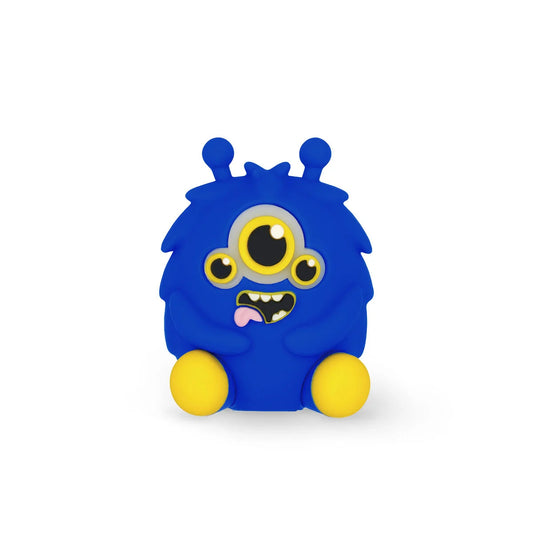 Afia Lápis Iluminado com Recipiente - Monstro