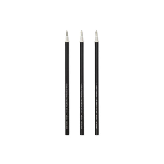 Conjunto de 3 Recargas para Canetas Apagáveis Legami - Tinta Preta
