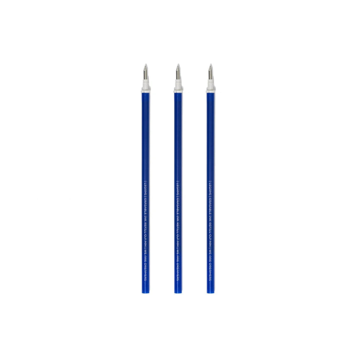 Conjunto de 3 Recargas para Canetas Apagáveis Legami - Tinta Azul