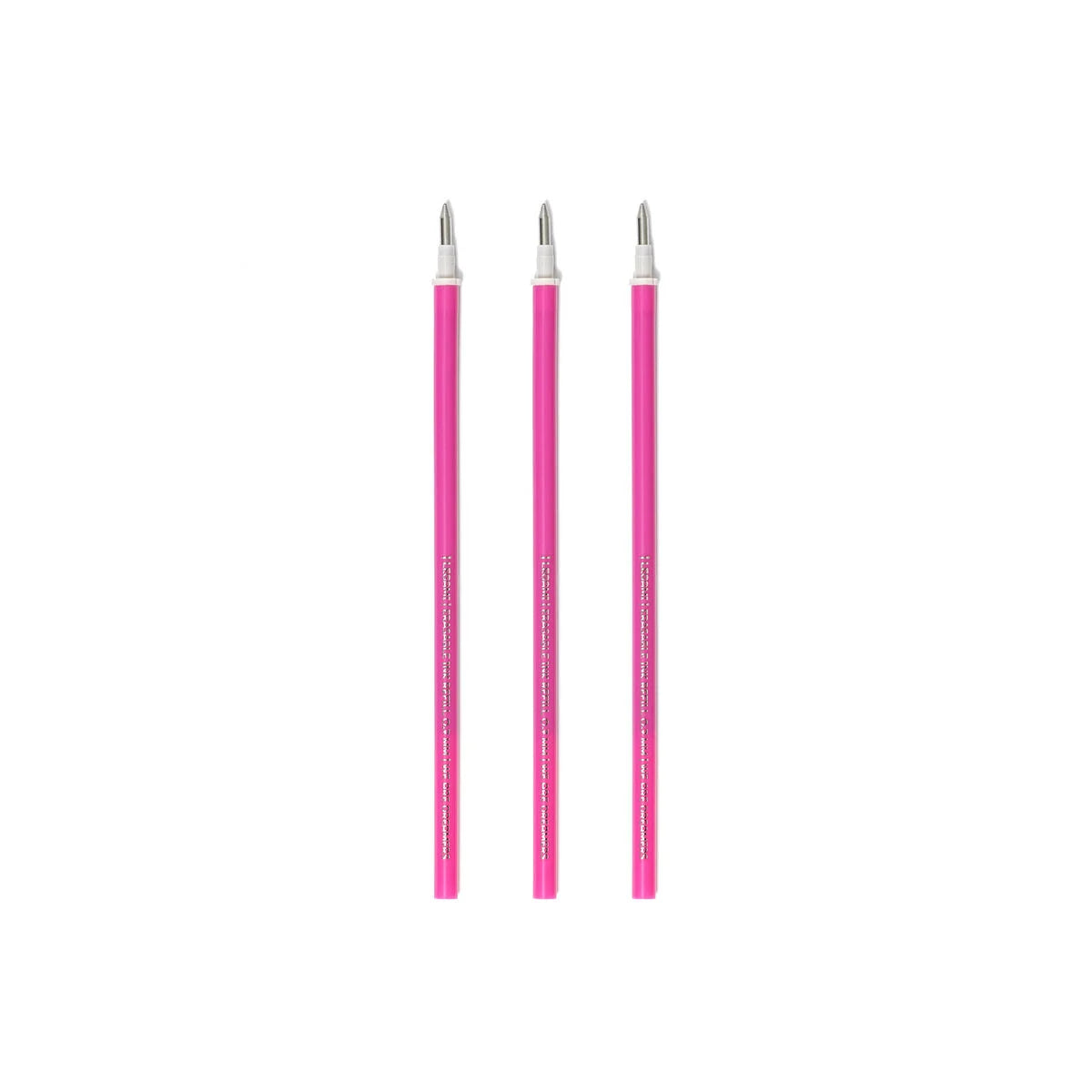 Conjunto de 3 Recargas para Canetas Apagáveis Legami - Tinta Rosa