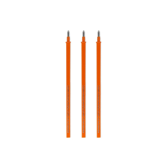 Conjunto de 3 Recargas para Canetas Apagáveis Legami - Tinta Laranja